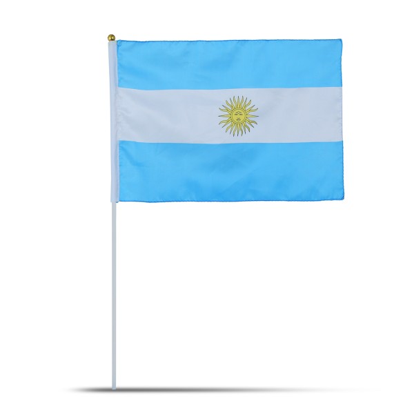Sonia Originelli 10er Set Fahne Flagge Winkfahne "Argentinien" Argentina Handfahne EM WM Riesige Rabatte