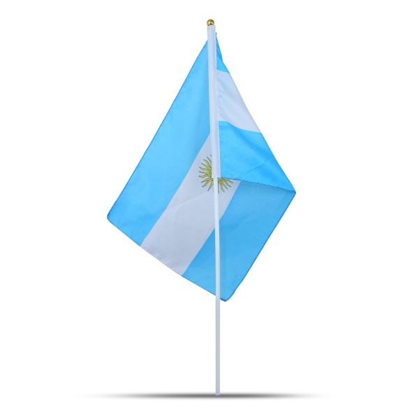 Sonia Originelli 10er Set Fahne Flagge Winkfahne "Argentinien" Argentina Handfahne EM WM Riesige Rabatte