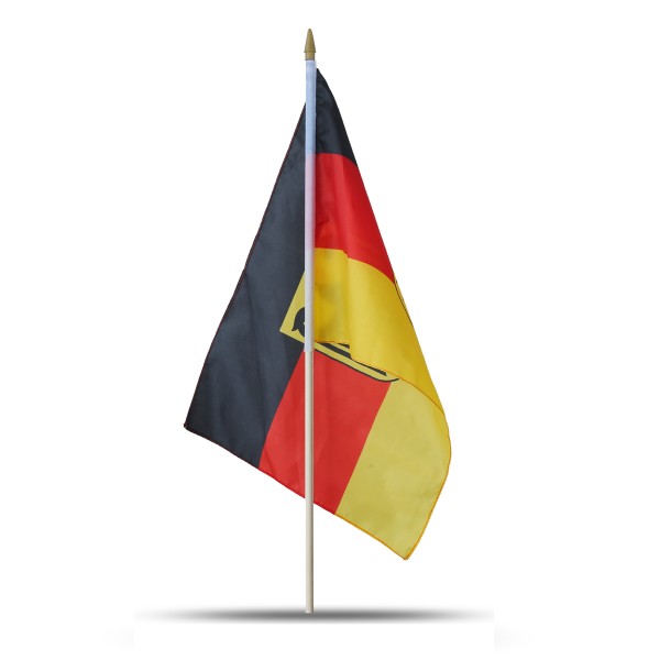 Sonia Originelli 10er Set Fahne Flagge Winkfahne "Deutschland Adler" Germany Eagle Handfahne EM WM Im Verkauf
