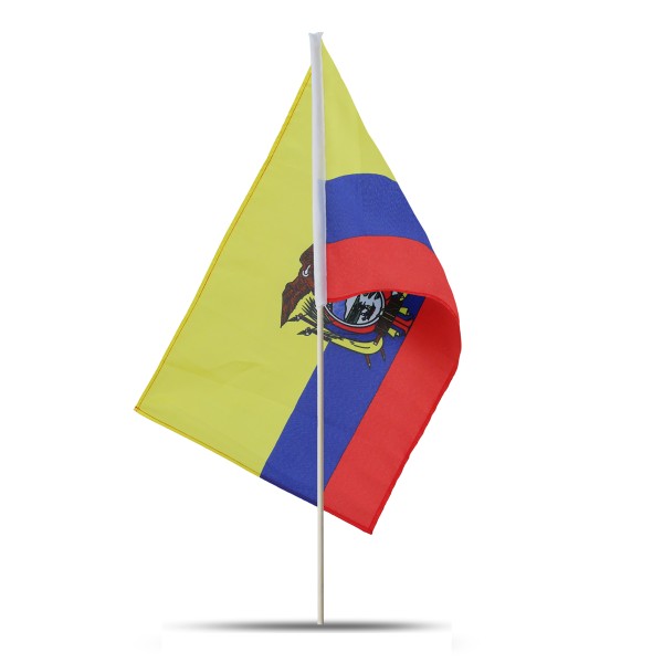 Sonia Originelli 10er Set Fahne Flagge Winkfahne "Ecuador" Handfahne EM WM 50% Rabatt für begrenzte Zeit