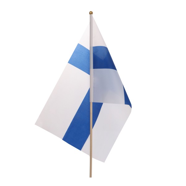 Sonia Originelli 10er Set Fahne Flagge Winkfahne "Finnland" Finland Handfahne EM WM Auslauf