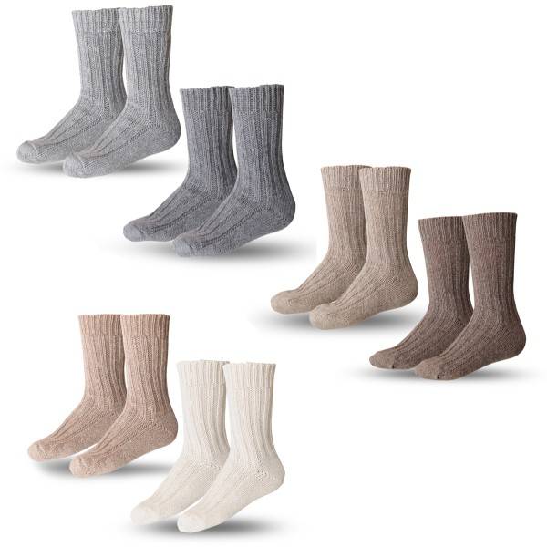 Sonia Originelli 2 Paar Alpakasocke "Dick" Winter Warm Schaf Wolle Fabrikpreis