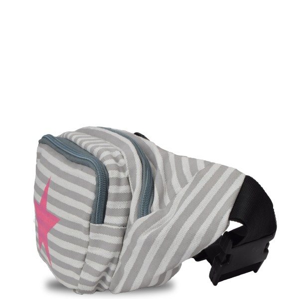Sonia Originelli Bauchtasche "Stern" Gürteltasche Freizeit maritim gestreift Lagerräumung