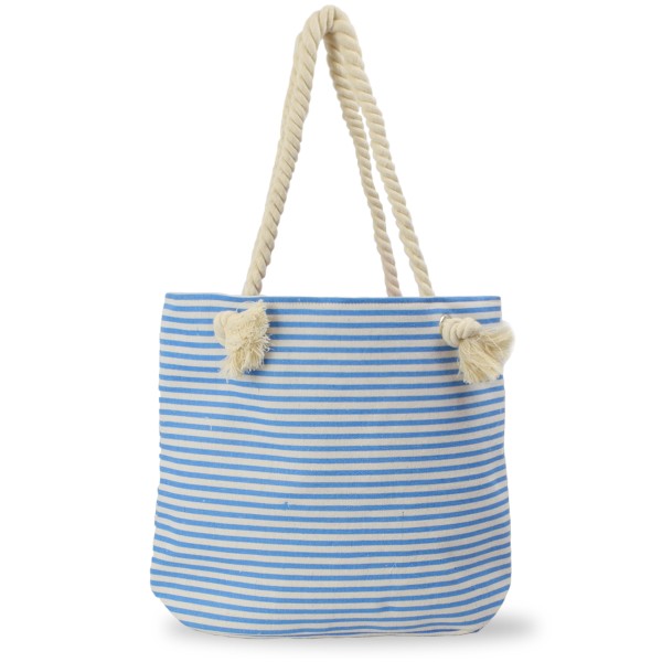 Sonia Originelli City Shopper "Rügen" maritim gestreift Koordinaten Canvas Tägliche Deals