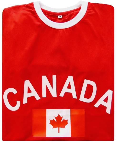 Sonia Originelli Fan-Shirt "Canada" Unisex Fußball WM EM Herren T-Shirt Bis zu 65% Rabatt