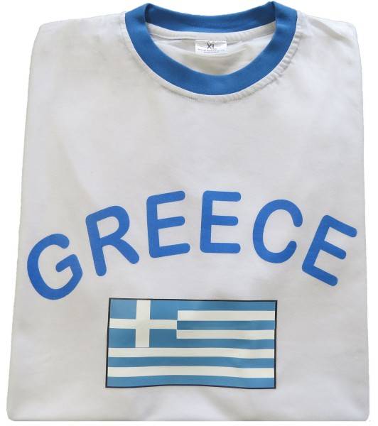 Sonia Originelli Fan-Shirt "Greece" Unisex Fußball WM EM Herren T-Shirt 50% Rabatt für begrenzte Zeit