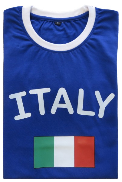 Sonia Originelli Fan-Shirt "Italy" Unisex Fußball WM EM Herren T-Shirt Outlet