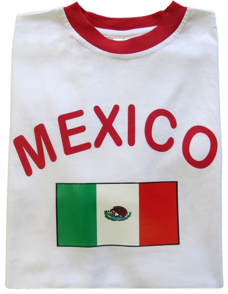 Sonia Originelli Fan-Shirt "Mexico" Unisex Fußball WM EM Herren T-Shirt Angebote