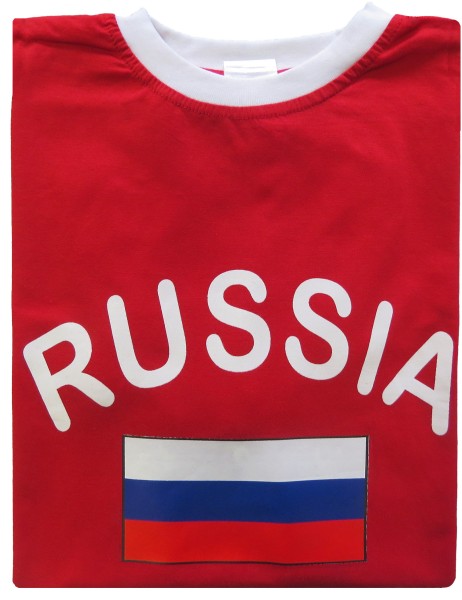 Sonia Originelli Fan-Shirt "Russia" Unisex Fußball WM EM Herren T-Shirt Limitierter Zeitrabatt