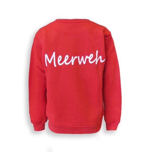 Sonia Originelli Sweatshirt "Meerweh" Anker Maritim Druck Damen Unifarben Pullover Sonderangebote