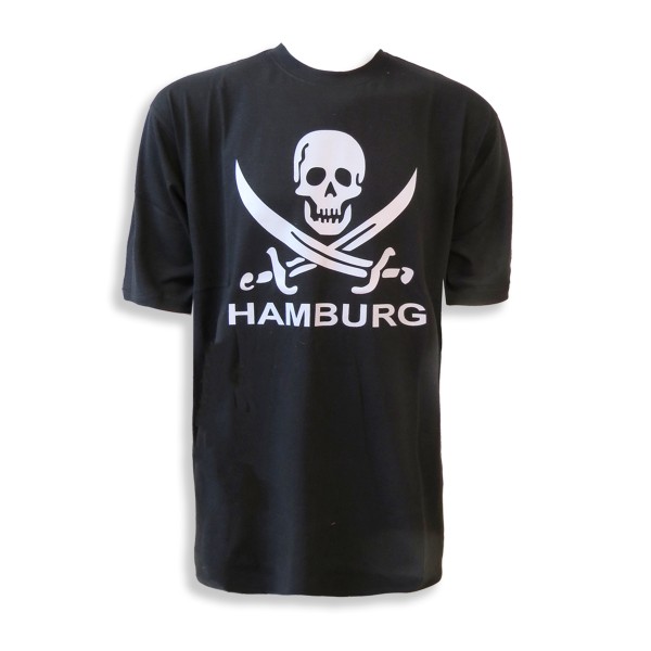 Sonia Originelli T-Shirt "Totenkopf Hamburg" Schwert Skull Wochenangebot