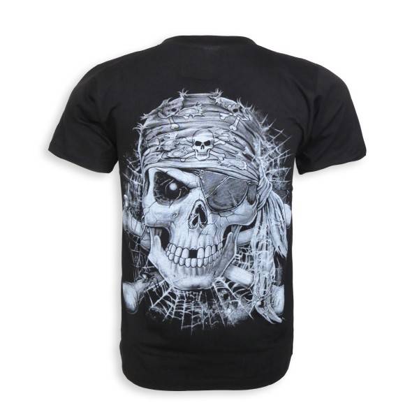 Sonia Originelli T-Shirt Totenkopf Monster doppelseitig bedruckt Letzte 3 Tage