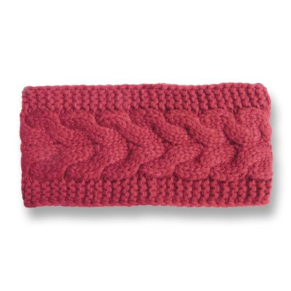 Sonia Originelli Damenstirnband gestrickt Zopfstrick klassisch chic Zeitlich begrenztes Angebot