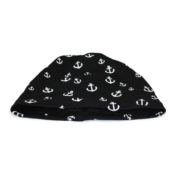 Sonia Originelli Winter Beanie Mütze "Mini Anker" Teddyfell Futter Maritim 50% Rabatt mit kostenlosem Versand