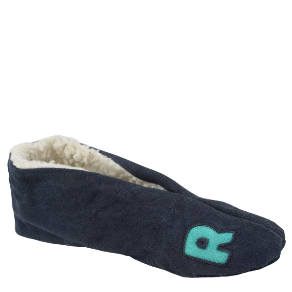 Sonia Originelli Wildlederhausschuh "Links Rechts" Echt Leder Kuschelfell Puschen Schluffis Flash Sale