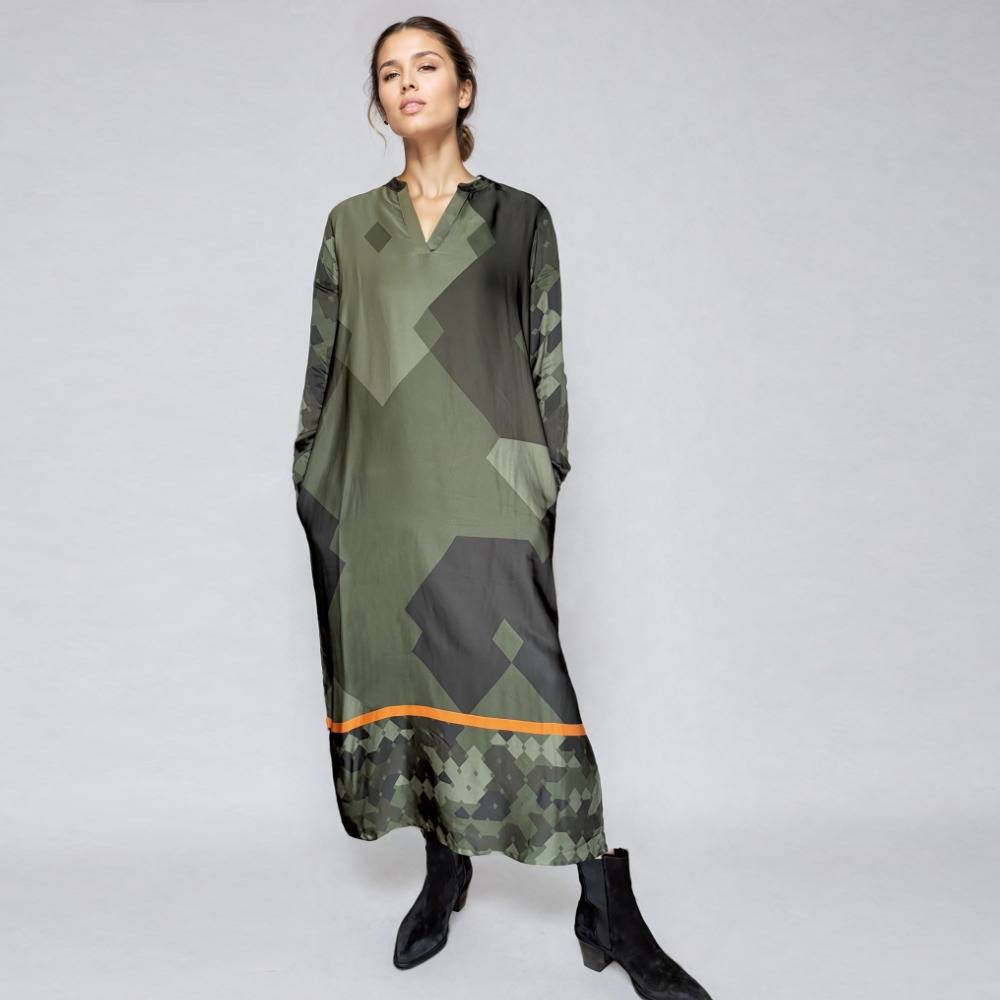 Soul Kathrine EVE LONGDRESS Print 02 Letzte 3 Tage