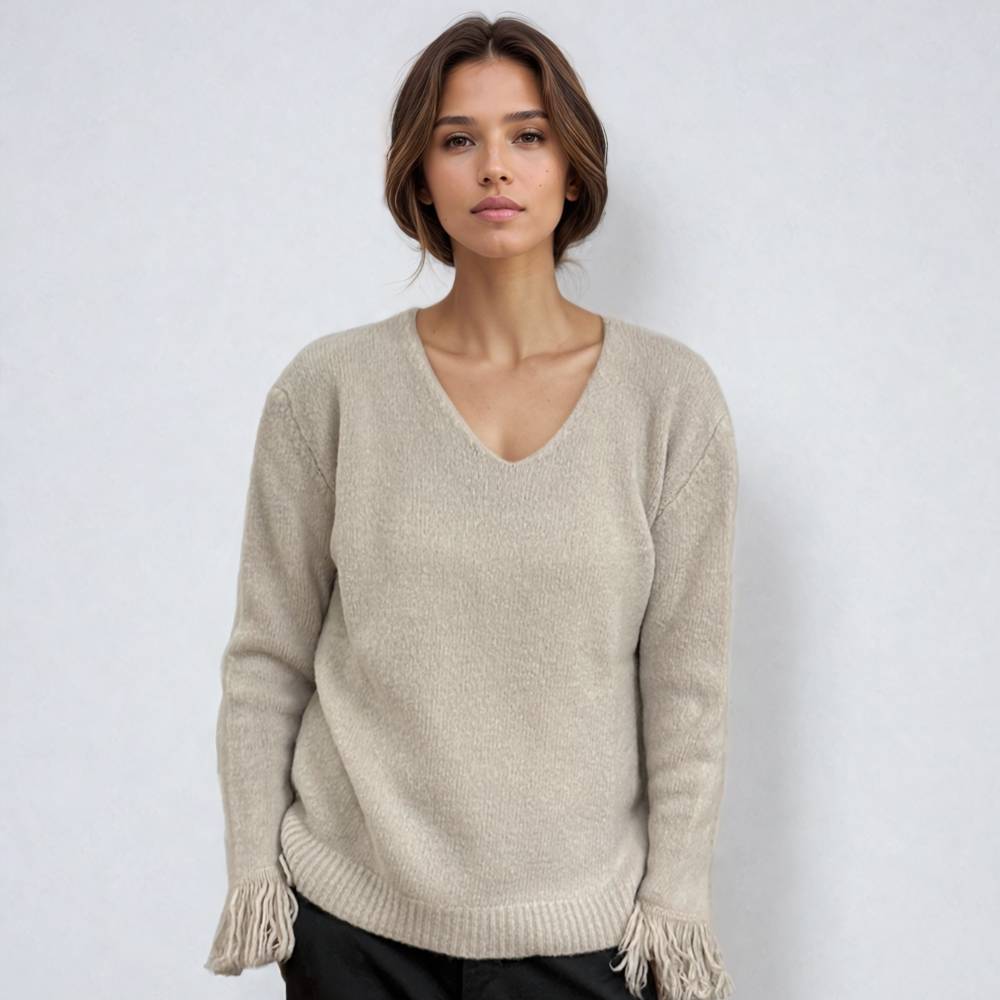 Soul Kathrine NELA SWEATER beige Rabatte dieses Monats