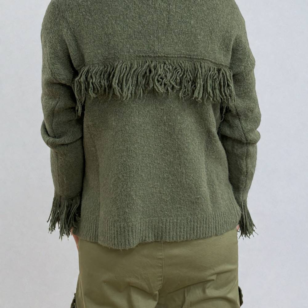 Soul Kathrine NELA SWEATER olive 2025