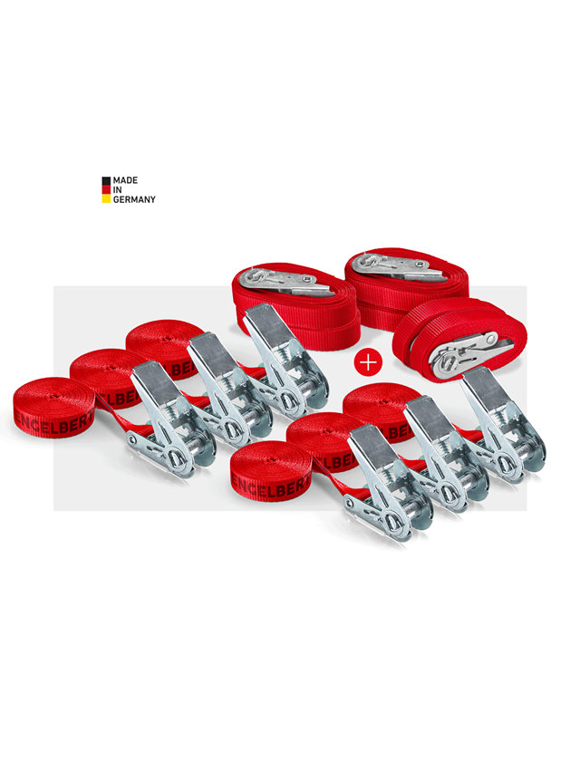 Strauss e.s. Spanngurt-Set mit Ratsche Bis zu 60% Rabatt