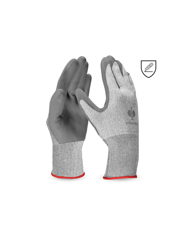 Strauss PU-Schnittschutzhandschuhe, cut C 2025