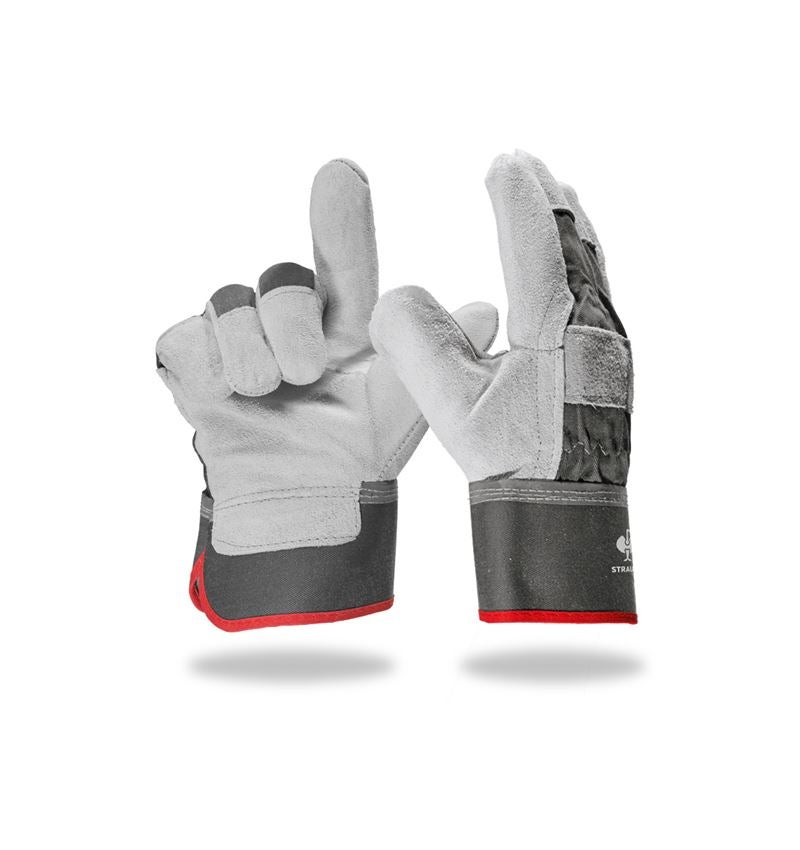 Strauss Spaltleder-Handschuhe Cooper Schlussverkauf