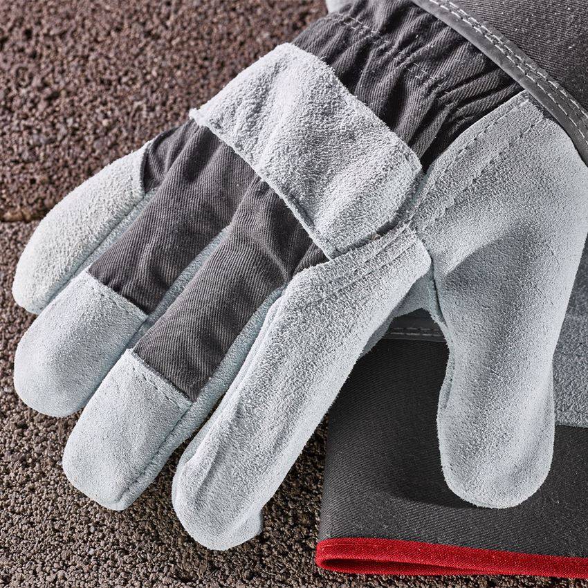 Strauss Spaltleder-Handschuhe Cooper Schlussverkauf