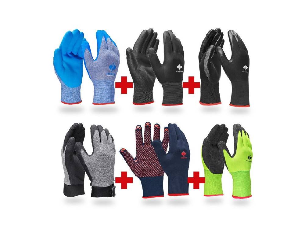 Strauss Handschuh- Profi Set Beschichtung Valentinstagsangebot