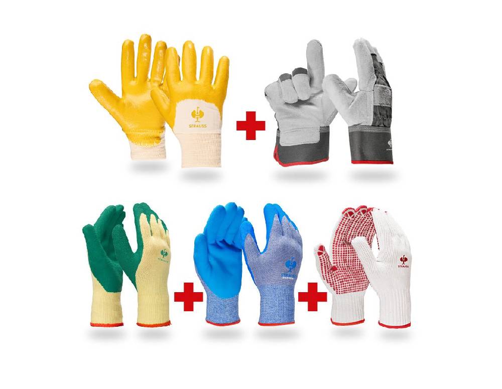 Strauss Handschuh- Profi Set Bau Hotsell