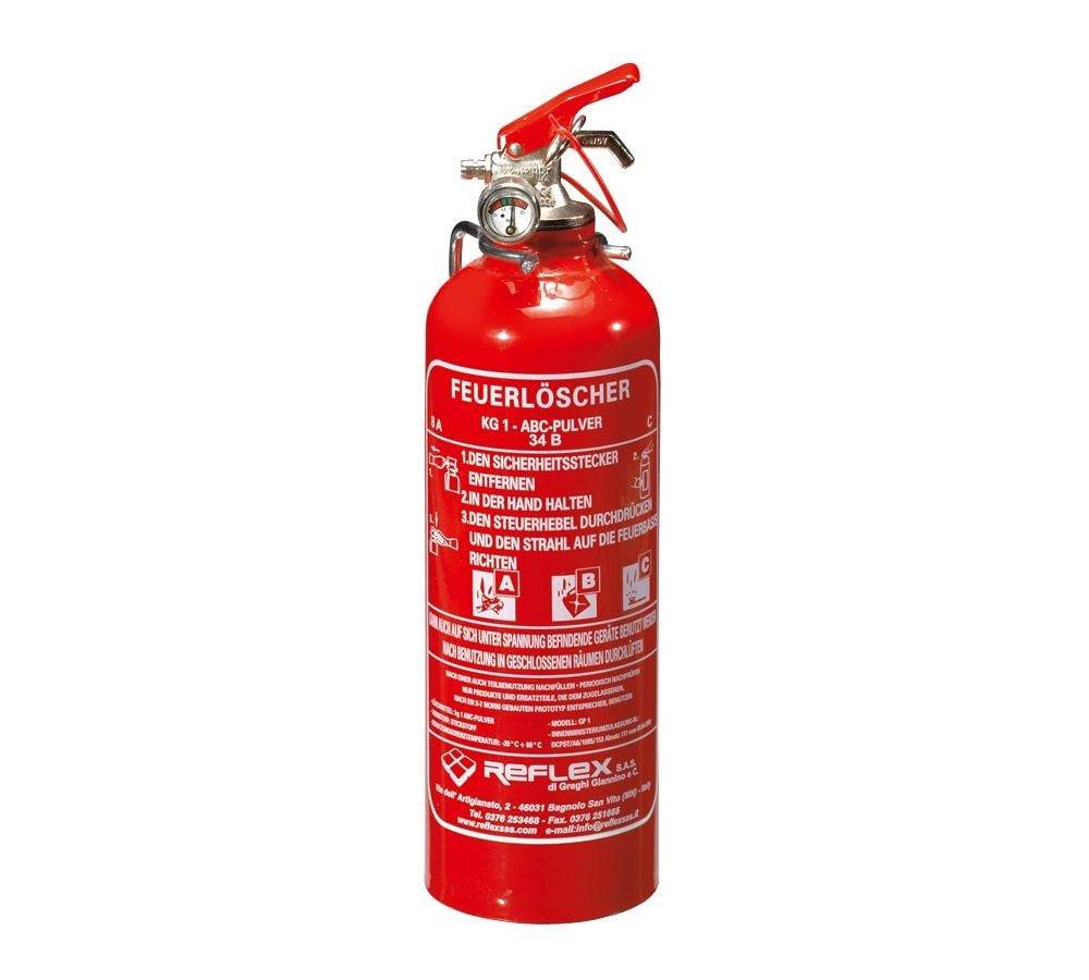 Strauss Feuerlöscher, 1kg Fabrikverkauf