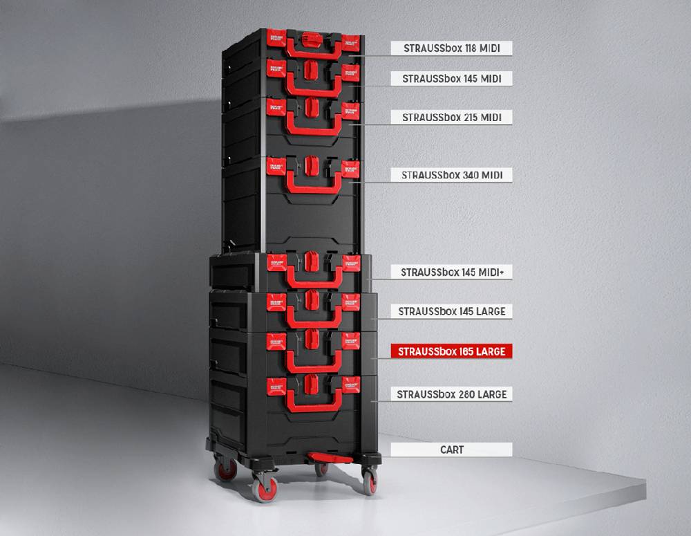 Strauss STRAUSSbox 165 large Speichern exportieren