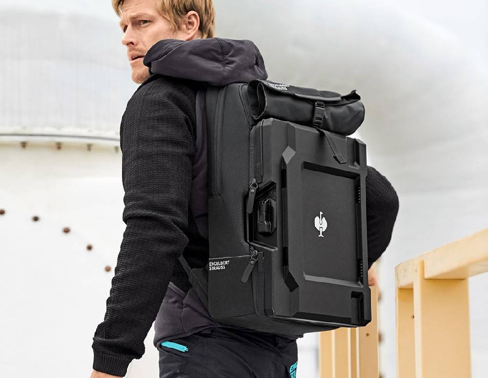 Strauss Einlage Elektro Classic + STRAUSSbox Rucksack