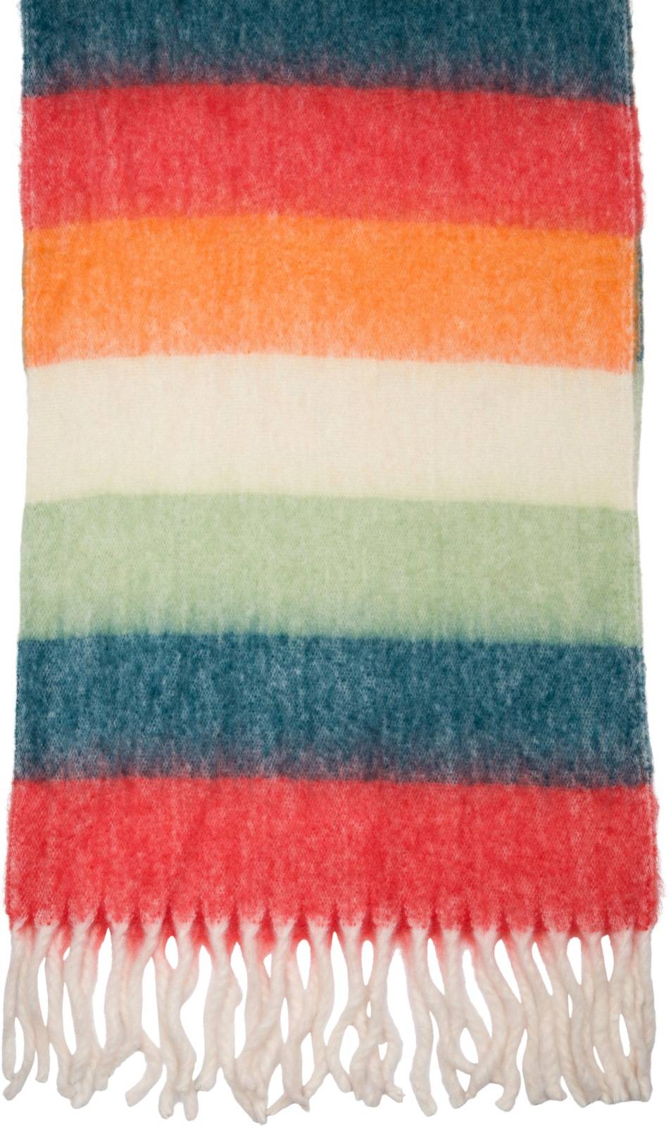 Stylebreaker Web Strickschal breite Streifen bunt Wochenangebot