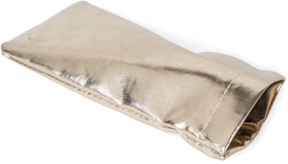 Stylebreaker Brillenetui Metallic mit Putztuch Letzter Tag