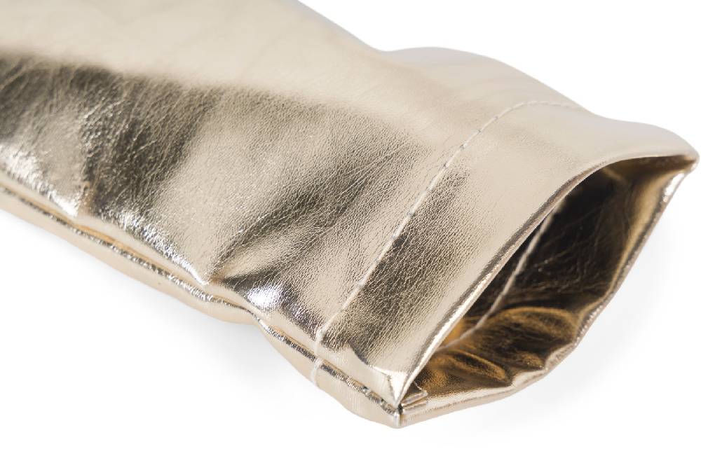 Stylebreaker Brillenetui Metallic mit Putztuch Letzter Tag
