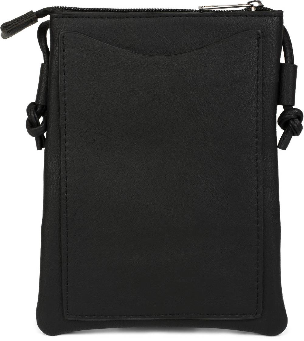 Stylebreaker Mini Umhängetasche mit ZickZack Cutout und Nieten Im Verkauf