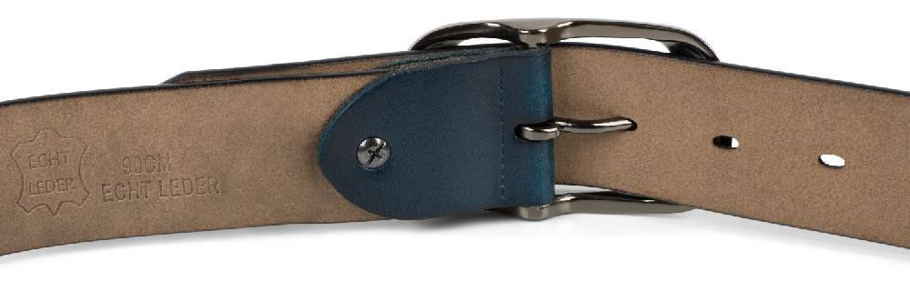 Stylebreaker Unisex Leder Gürtel Unifarben Outlet