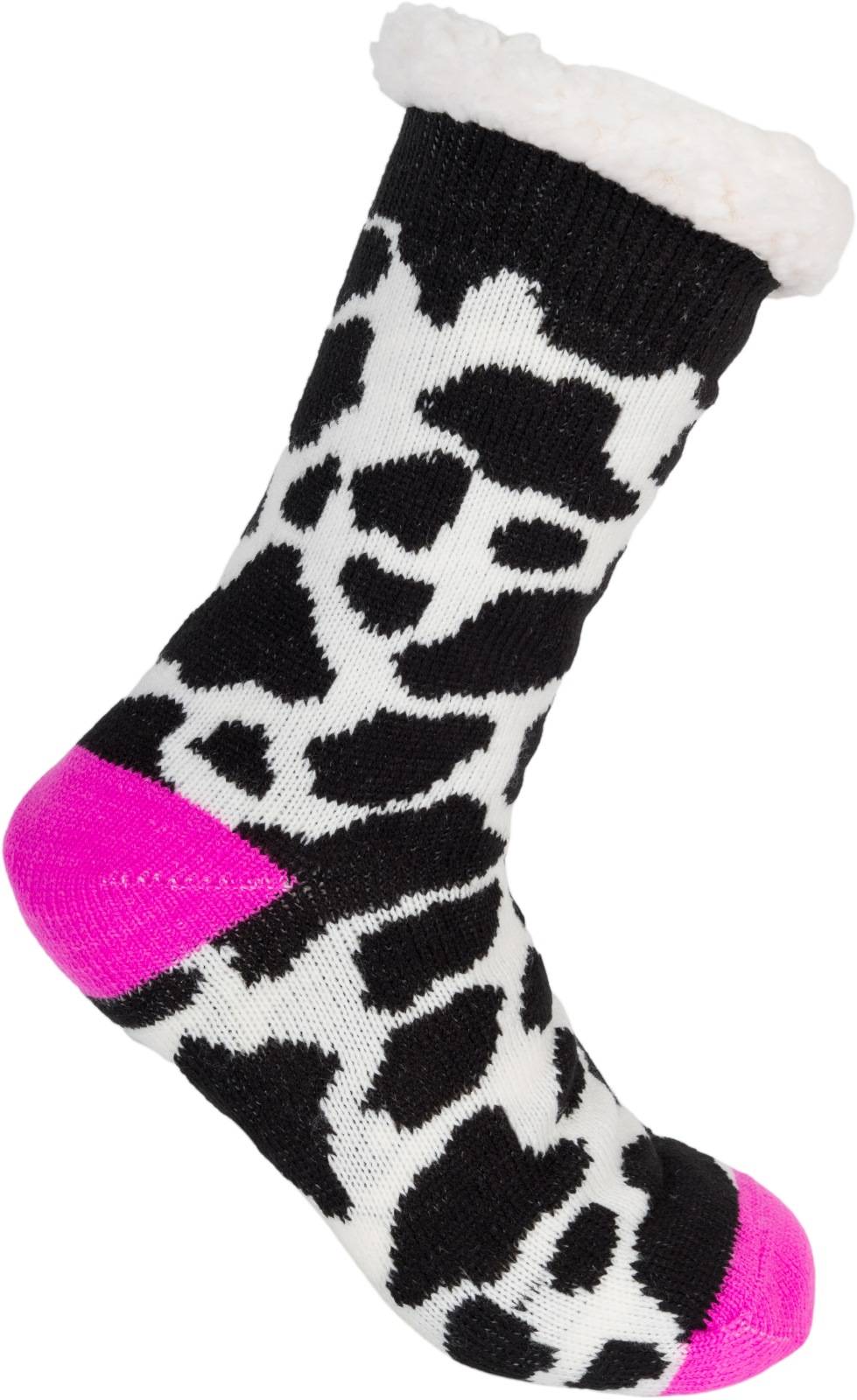Stylebreaker ABS Kuschelsocken Animal Print Sonderangebot