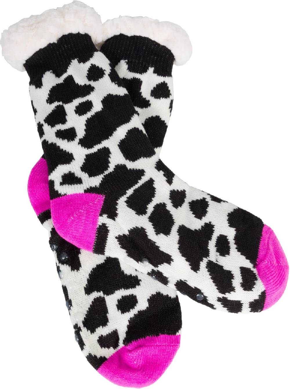 Stylebreaker ABS Kuschelsocken Animal Print Sonderangebot