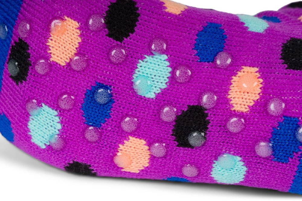 Stylebreaker ABS Kuschelsocken Punkte Muster Rabatt