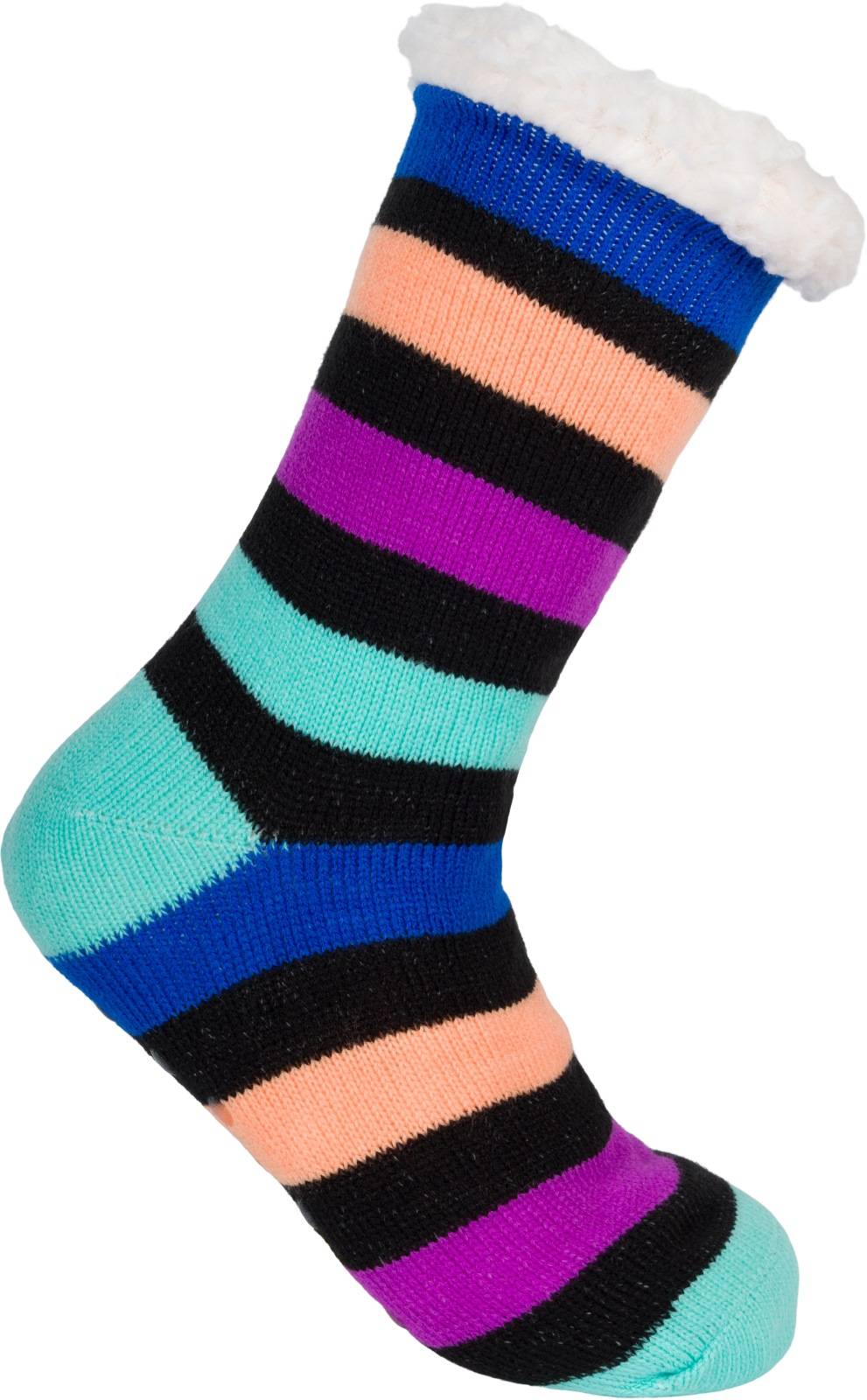 Stylebreaker ABS Kuschelsocken Streifen Muster Günstig kaufen