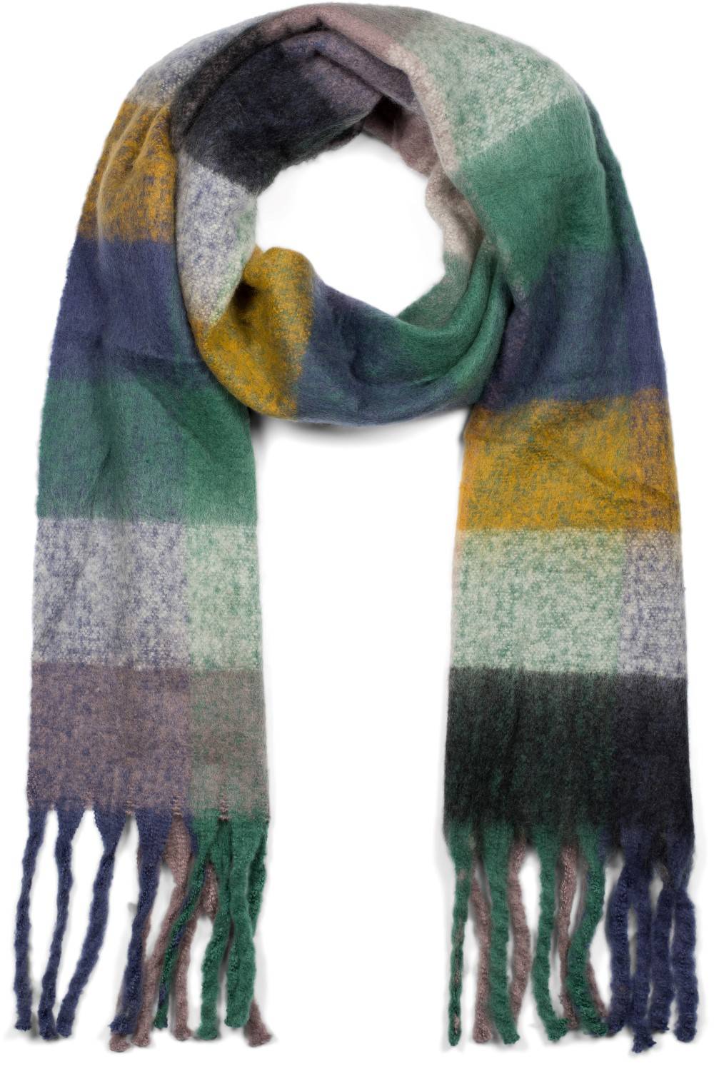 Stylebreaker Karo Web Strickschal bunt Flash Sale
