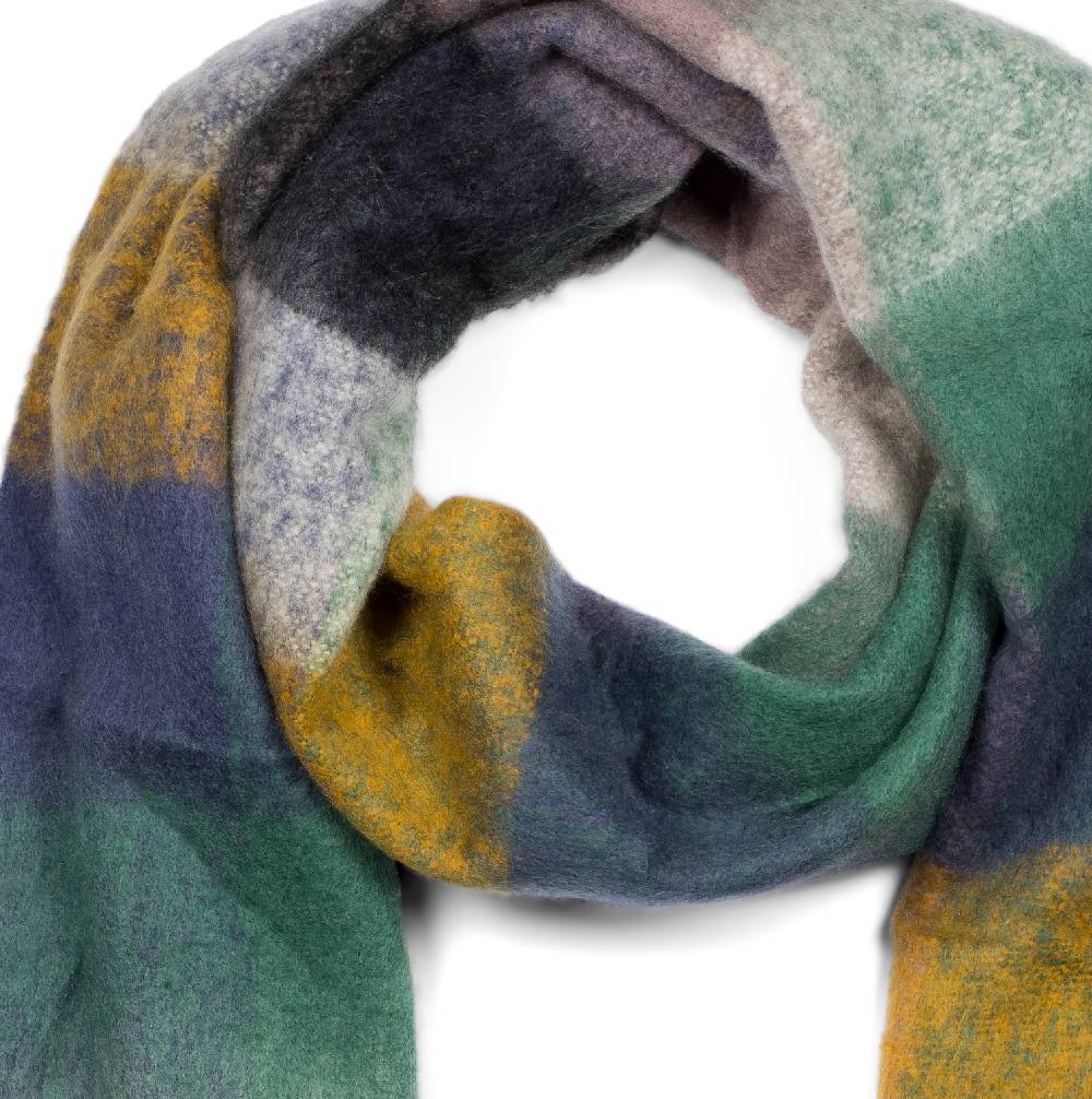 Stylebreaker Karo Web Strickschal bunt Flash Sale