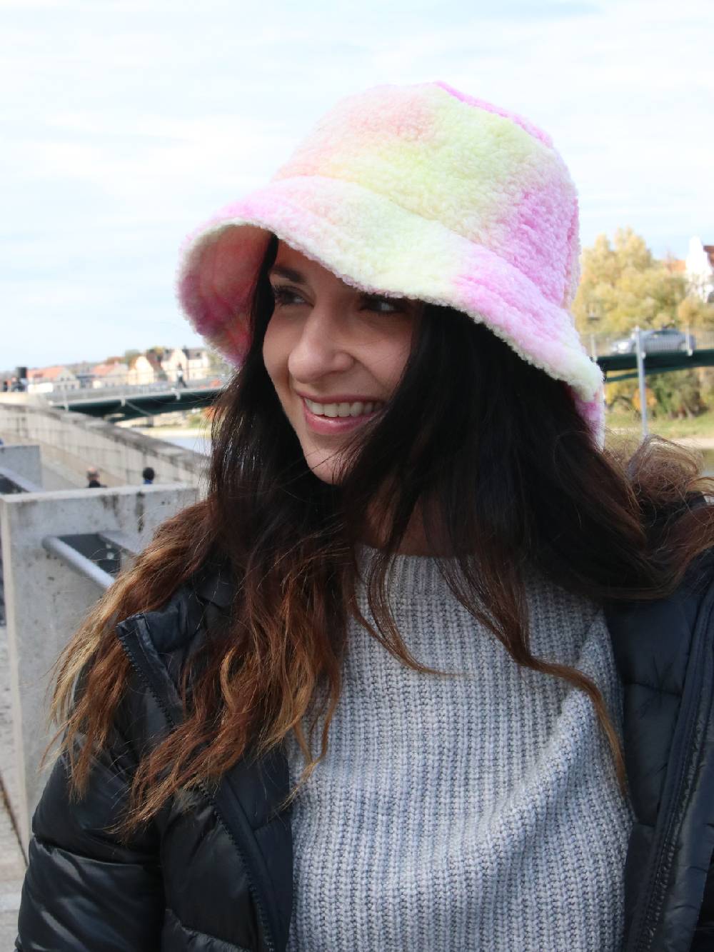 Stylebreaker Teddyfell Fischerhut Ombré Online Outlet