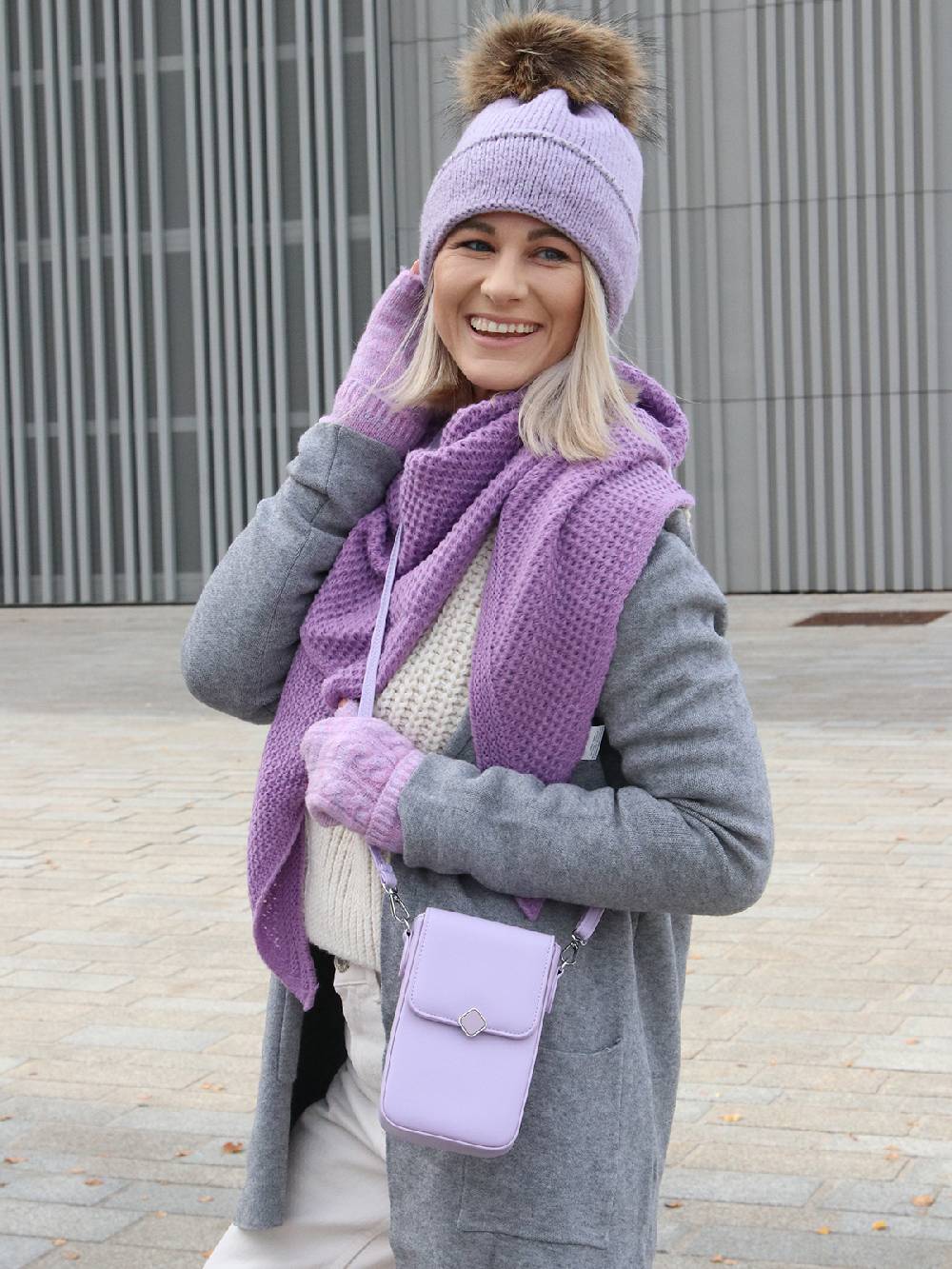 Stylebreaker Strick Dreiecktuch Reiskorn Strickmuster Exklusive Angebote