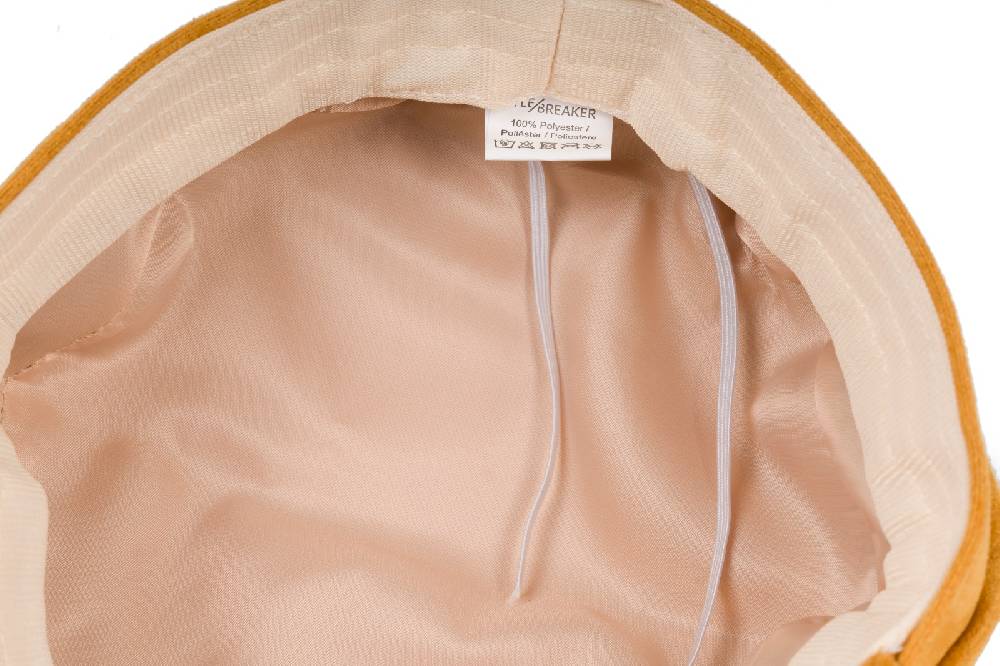 Stylebreaker Ballonmütze Einfarbig Veloursleder Optik Kauf eins, bekomm eins gratis