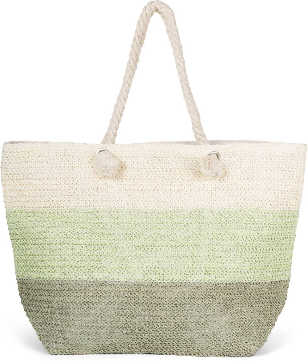 Stylebreaker Gestreifte Papierstroh Strandtasche Verkauf