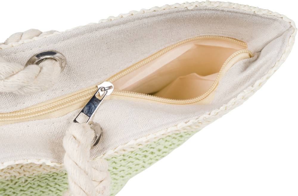 Stylebreaker Gestreifte Papierstroh Strandtasche Verkauf