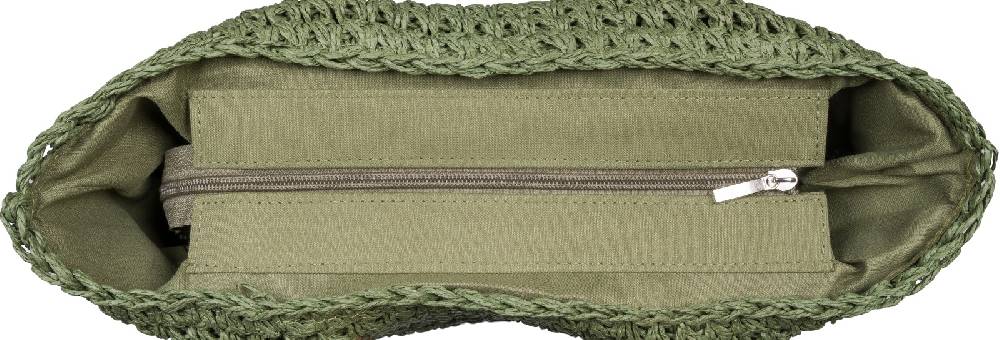Stylebreaker Papierstroh Schultertasche - Basttasche Limitierter Zeitrabatt