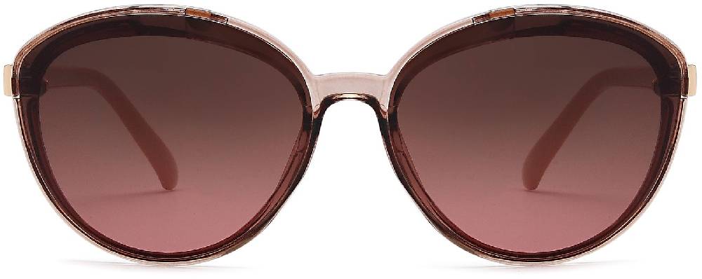 Stylebreaker Ovale Sonnenbrille - filigraner Kunststoff Rahmen Lagerräumung