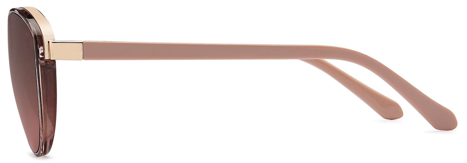 Stylebreaker Ovale Sonnenbrille - filigraner Kunststoff Rahmen Lagerräumung